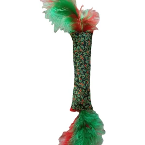 Kersttrappelkussen met kattenkruid