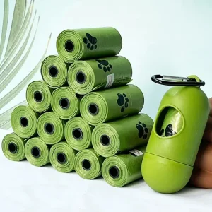 Epi Biologisch Afbreekbare Hondenpoepzakjes met Dispenser Milieuvriendelijk en Duurzaam