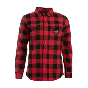 Arrak Flanellen Geïsoleerd overhemd Rood Dames