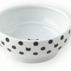 Necoichi voerbak katten - anti-mors - keramisch voerbakje