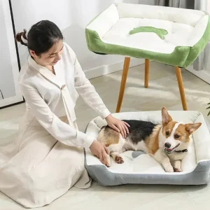 Soft Bed Nest Slaapbank Voor Huisdieren Warm Veilig Lichtgewicht Huisdiervriendelijk Geurbestrijding