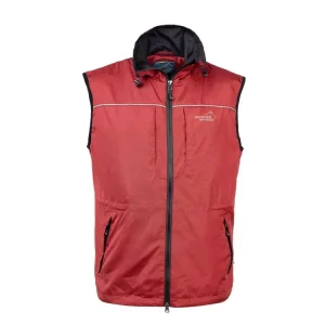 Arrak Jumper Vest Men Dark Red