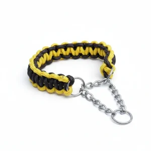 Hondenhalsband | Geweven Nylonvezel | Verstelbaar & Duurzaam