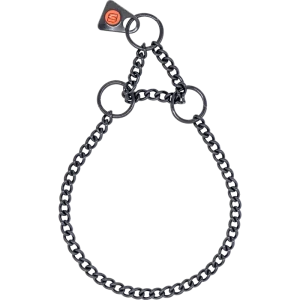 HS SPRENGER Ronde Schakelketting 1½ mm Zwart