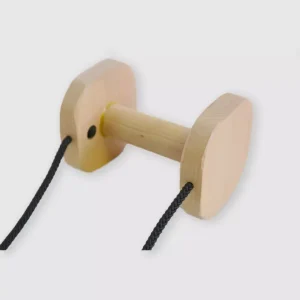 HST Houten apporteerblok met touw