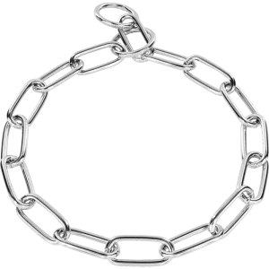 Ketting Lange Schakel Verchroomd Staal 4 mm