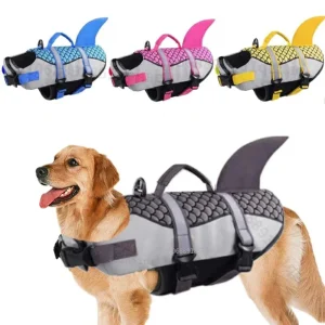 Reflecterend hondenreddingsvest met verstelbare bandjes en noodhandgreep