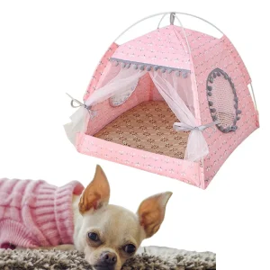 Knus tentbed voor kleine honden
