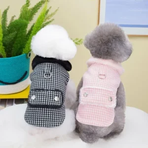 Faux Designer Kleine Honden Jas