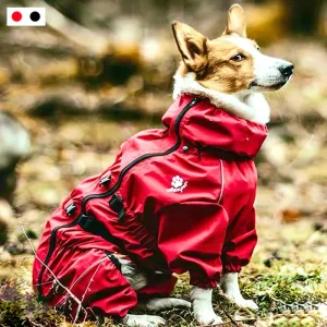 Waterdichte Honden Regenjas Jumpsuit Reflecterend Verstelbare Pasvorm Beschikbaar in S tot 5XL