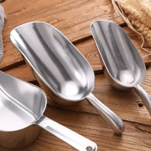 304 Roestvrijstalen Multifunctionele Lepel Duurzaam Voedselveilig Milieuvriendelijk Voor Serveren en Scheppen