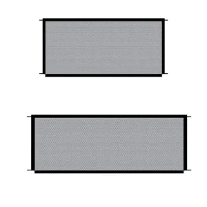 Draagbaar Huisdierenhek | Eenvoudige Installatie | Verstelbaar Gaas Poortje