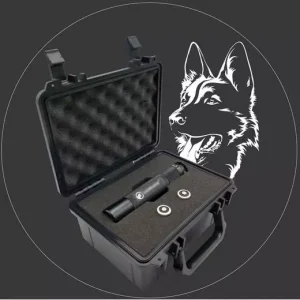 Laser K9 externe aanduiding voor detectie