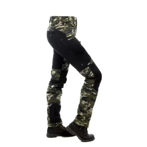 Arrak NEW Active Stretch Pants Women Camo short